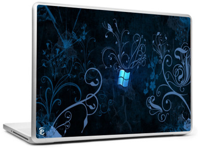 

Print Shapes Floral Window Vinyl Laptop Decal 15.6