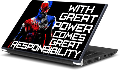 

Artifa Spiderman Superhero Printed Vinyl Laptop Decal 15.6