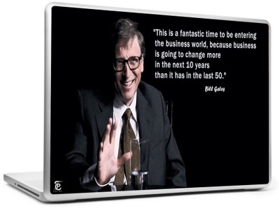 

Print Shapes Bill Gates Vinyl Laptop Decal 15.6