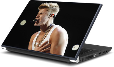 Artifa Justin Bieber Printed Vinyl Laptop Decal 15.6