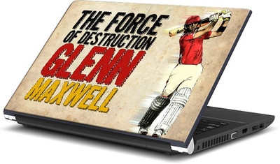 

ShopMantra Glenn Maxwell Force Of Destruction Vinyl Laptop Decal 15.6
