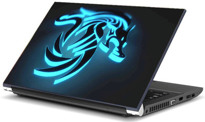Geek 3D DRAGON Laminated Vinyl Laptop Decal 15.6