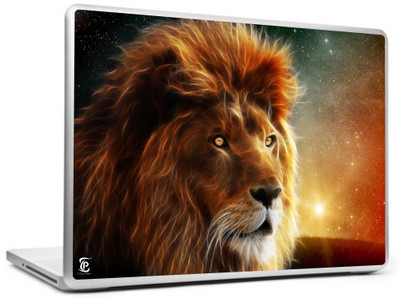 

Print Shapes Lion face Vinyl Laptop Decal 15.6