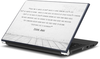 

Artifa Steve Jobs Motivational quote on the wall Vinyl Laptop Decal 15.6