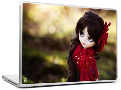

Print Shapes Red doll Vinyl Laptop Decal 15.6