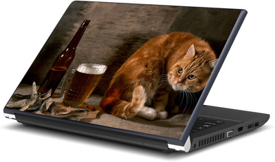 

Artifa Beer and Cat Vinyl Laptop Decal 15.6