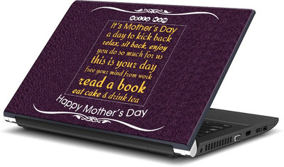 

ShopMantra Happy Mother's Day -SMFP00002231 Vinyl Laptop Decal 15.6