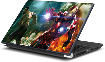 

Artifa Iron Man and Hulk from Avengers Vinyl Laptop Decal 15.6