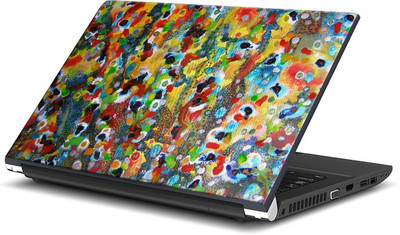 

ShopMantra Brush Splatter Abstract Paintwork Vinyl Laptop Decal 15.6