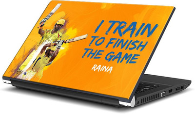 

ShopMantra Raina I train To Finish The Game Vinyl Laptop Decal 15.6