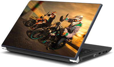 Artifa KTM Motorcycle Riders Vinyl Laptop Decal 15.6
