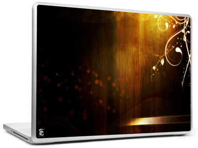

Print Shapes Orange elight glare wide Vinyl Laptop Decal 15.6