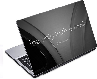 

ezyPRNT Music is Truth Motivation Quote (14 to 14.9 inch) Vinyl Laptop Decal 14