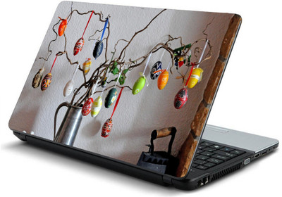 

Geek EASTER HOLIDAY BRANCHES EGGS Laminated Vinyl Laptop Decal 15.6