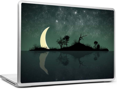 

Sukhi Aatma Night Sky Above Water Vinyl Laptop Decal 15.6