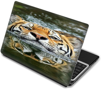 

Shopmania Tiger in water Vinyl Laptop Decal 15.6