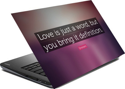 

hifex EMINEM QUOTE vinyl Laptop Decal 15.6