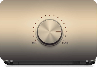 

Psycho Art Silver Volume To Max Vinyl Laptop Decal 15.6
