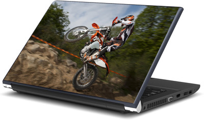 

Artifa KTM Bike riding on one wheel Vinyl Laptop Decal 15.6