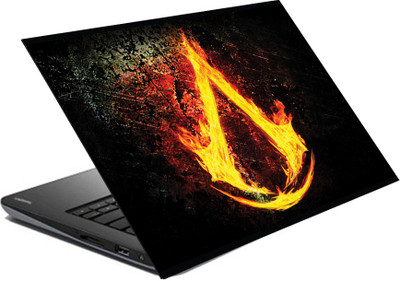 

hifex GAME LOGO ASSASSINS CREED BURNING vinyl Laptop Decal 15.6