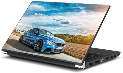 

ShopMantra Cool blue Car Vinyl Laptop Decal 15.6