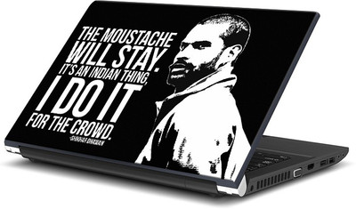 

ShopMantra Shikhar Dhawan Quote Vinyl Laptop Decal 15.6