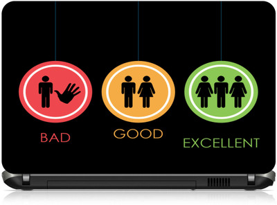 

Box 18 Bad Good Excelent958 Vinyl Laptop Decal 15.6