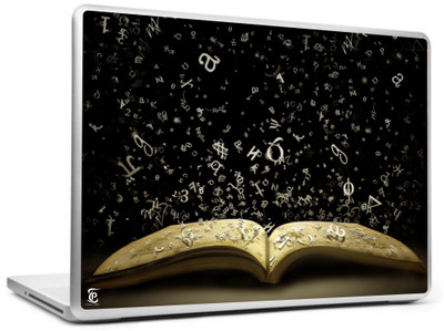 

Print Shapes Typo book Vinyl Laptop Decal 15.6