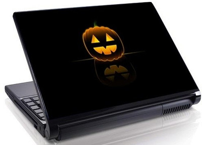 

Theskinmantra Pumpkin Smile Vinyl Laptop Decal 15.6