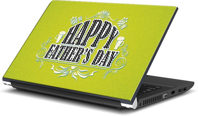 ShopMantra Happy Father's Day -SMFP00002203 Vinyl Laptop Decal 15.6