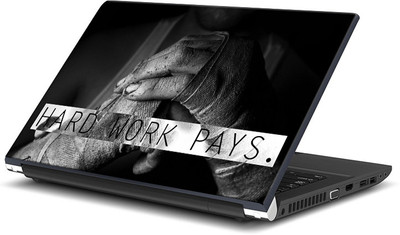 

ShopMantra Hard work pays motivational Vinyl Laptop Decal 15.6
