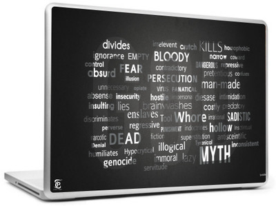 

Print Shapes Typo God Vinyl Laptop Decal 15.6