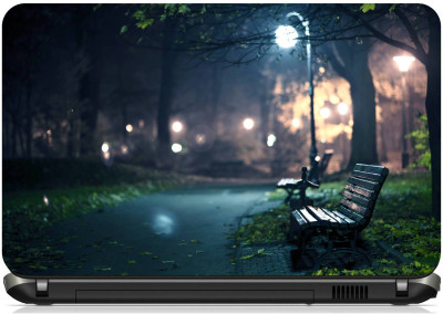 

Print Shapes Bench under street light Vinyl Laptop Decal 15.6