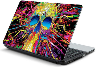 

Geek Burst Skull HQ Laminated Vinyl Laptop Decal 15.6