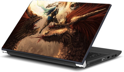 

ShopMantra Gamer Monsters Fighting Vinyl Laptop Decal 15.6
