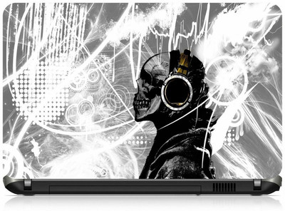 

Box 18 Typography Skull Abstract 2180 Vinyl Laptop Decal 15.6