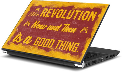 

ShopMantra Revolution Is A good Thing Laptop Skin Vinyl Laptop Decal 15.6
