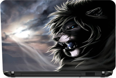 

Print Shapes Grey Angry Lion Vinyl Laptop Decal 15.6