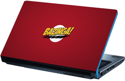 

Alter Ego Bazinga Minimalist Art Matte Laminated Vinyl Laptop Decal 15.6