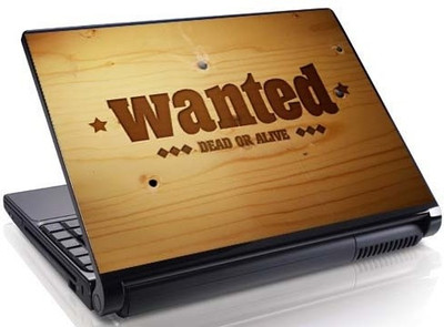 

Theskinmantra Wanted as always Vinyl Laptop Decal 15.6