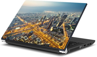 

ezyPRNT Amazing Satellite View City (15 to 15.6 inch) Vinyl Laptop Decal 15