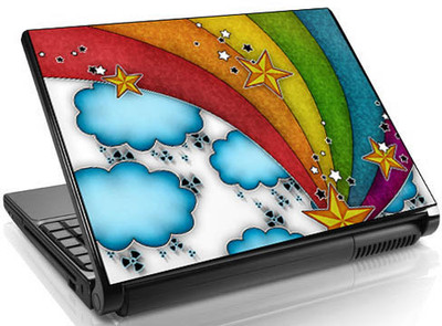 

Theskinmantra Rainbow Joy Vinyl Laptop Decal 15.6