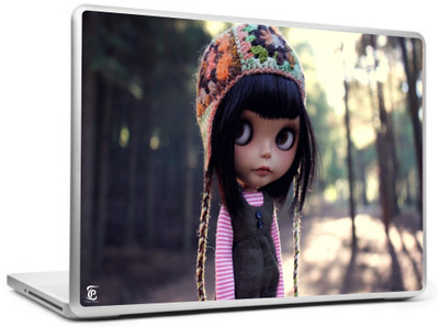 

Print Shapes Doll with big eyes Vinyl Laptop Decal 15.6