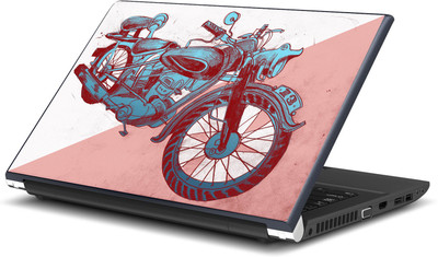 

Artifa Artistic Bike Printed Vinyl Laptop Decal 15.6