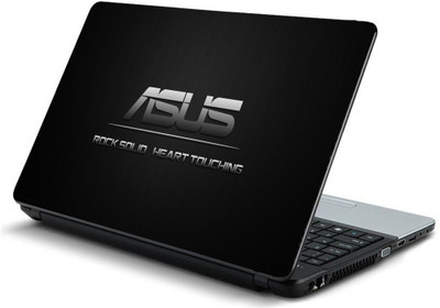 

Geek asus company logo text bw HQ Laminated Vinyl Laptop Decal 15.6