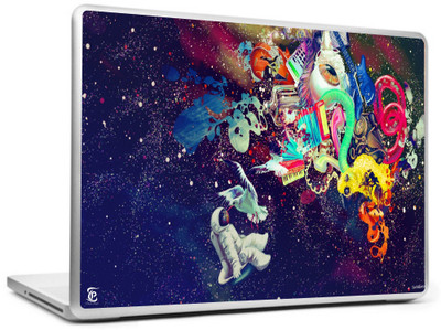 Print Shapes Colourfull astronet Vinyl Laptop Decal 15.6