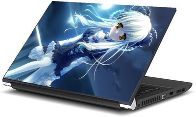 

Geek fantasy girl anime Laminated Vinyl Laptop Decal 15.6