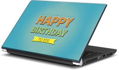

ShopMantra Happy Birthday -SMFP00002263 Vinyl Laptop Decal 15.6