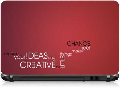 

Box 18 Be Creative1506 Vinyl Laptop Decal 15.6