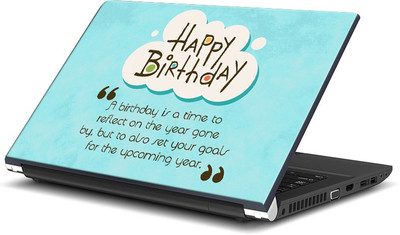 

ShopMantra Happy Birthday -SMFP00002249 Vinyl Laptop Decal 15.6